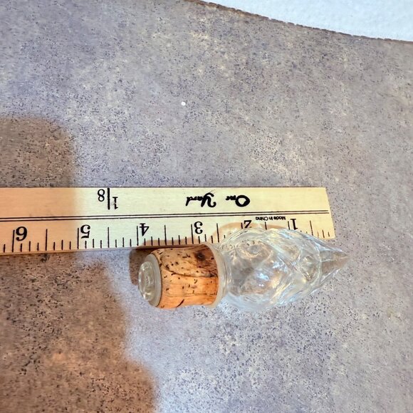 London Winery Limited Wine Decanter Cut Glass VTG 60s Regency Barware Stopper - Picture 13 of 15